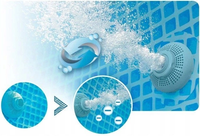 Hydro Aeration Technology para agua cristalina
