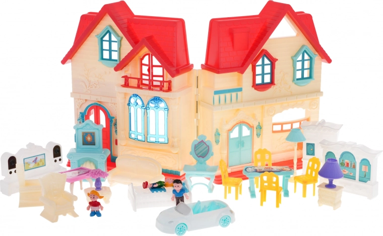 Estructura desplegable y puertas abatibles