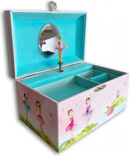 Elegante bailarina giratoria