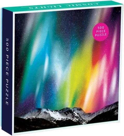 Impresionante motivo de aurora boreal