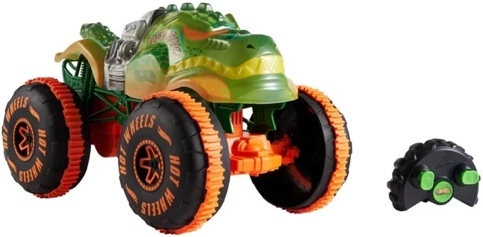 Icónico diseño dino de HOT WHEELS