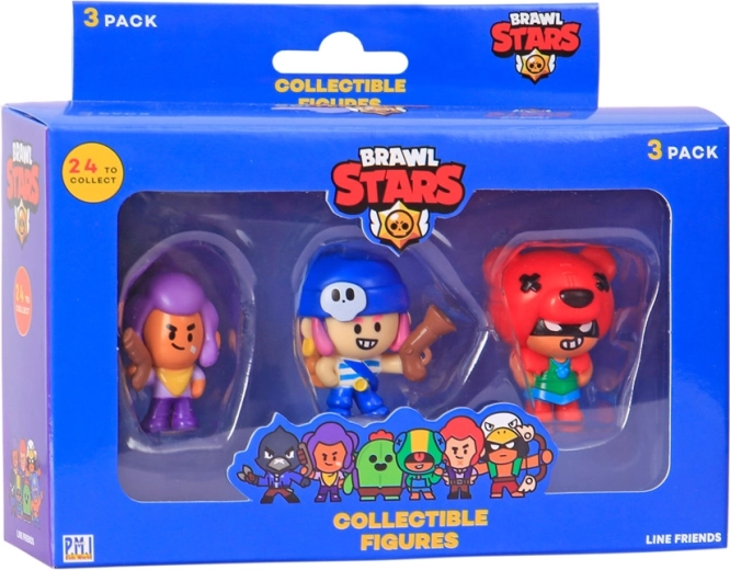Set de tres figuras