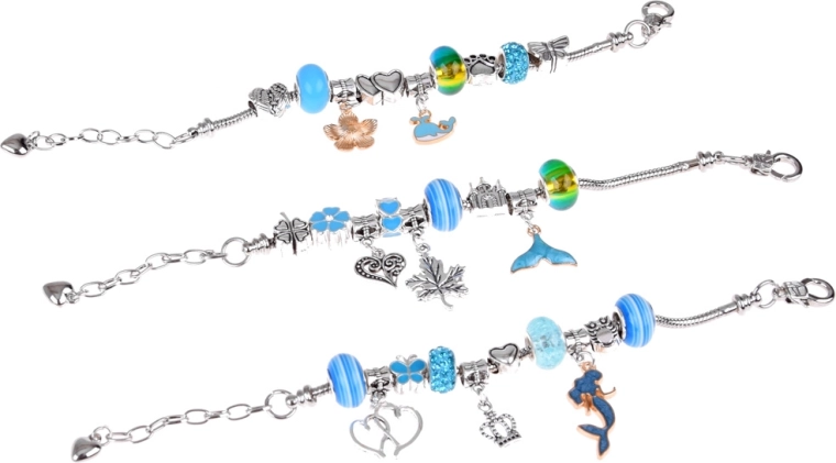 Crea tres pulseras originales