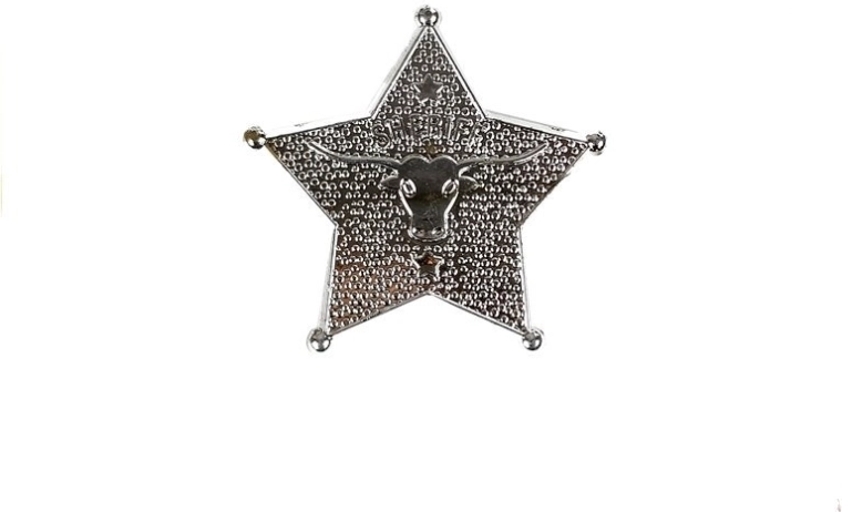 Estrella de sheriff y espuelas para un aspecto auténtico