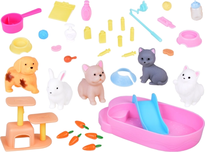 Set completo de animalitos y accesorios