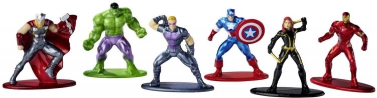 Set completo de 6 héroes de AVENGERS