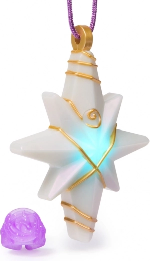 Colgante estelar mágico con luz