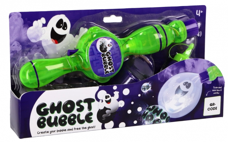 Burbujas con humo que parecen fantasmas