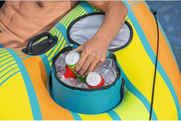 Práctica bolsa térmica sobre el agua