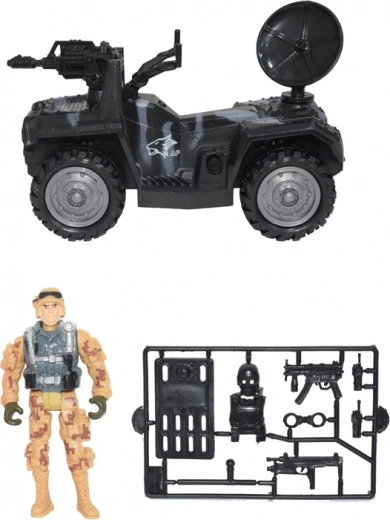 Vehículo militar realista