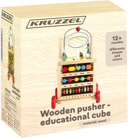 Cubo educativo con actividades