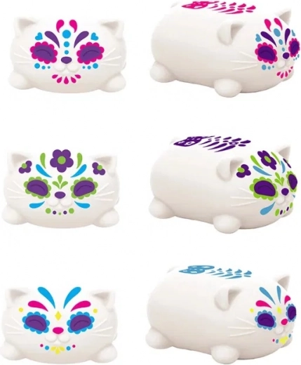 Variantes de color y diseño Sugar Skull con estilo