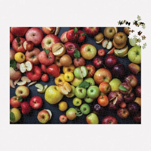 La belleza natural de las manzanas