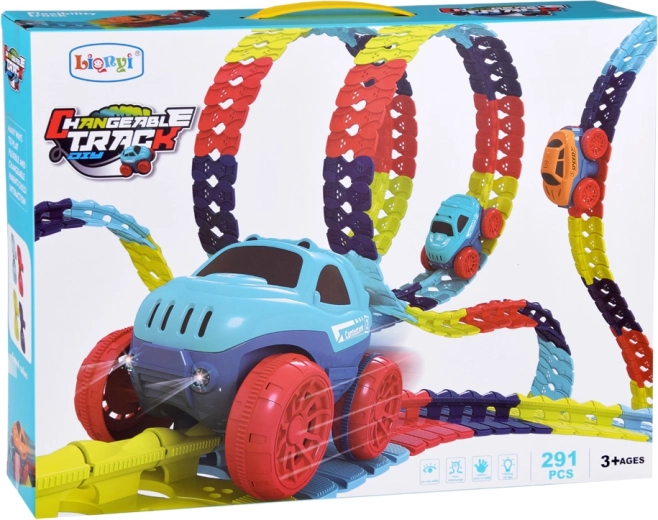 Hasta 580 cm de diversión y 291 piezas de construcción