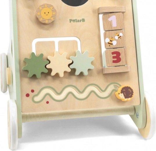 Panel interactivo lleno de actividades