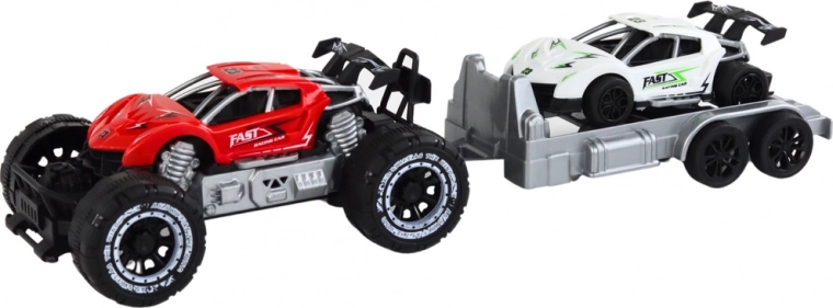 Dos coches en un solo set: todoterreno y deportivo