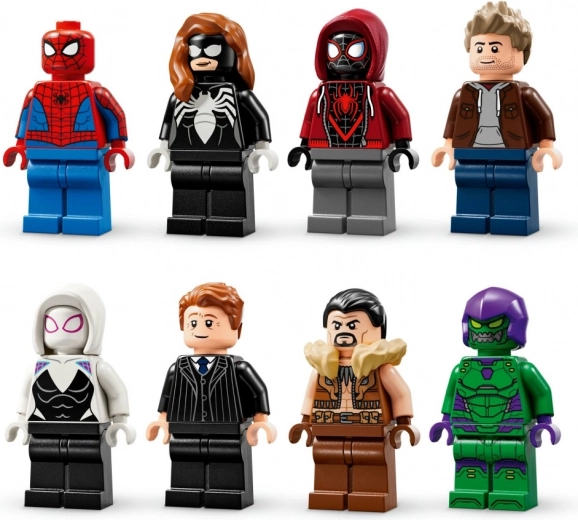 8 minifiguras icónicas y accesorios de acción