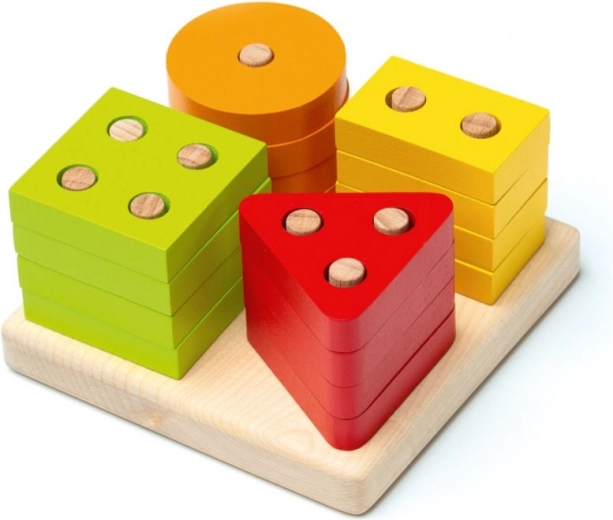 Enseña formas y colores de forma lúdica