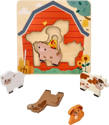 Aprendizaje lúdico con animales de la granja