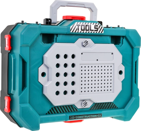 2 en 1: maletín y soporte para orden y diversión