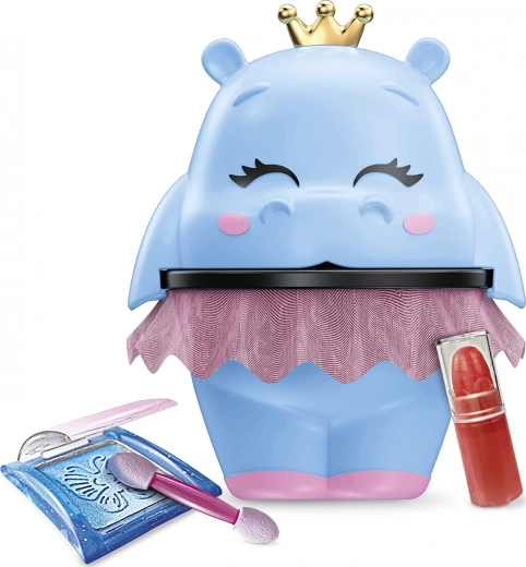 Diseño mágico de hipopótamo bailarina