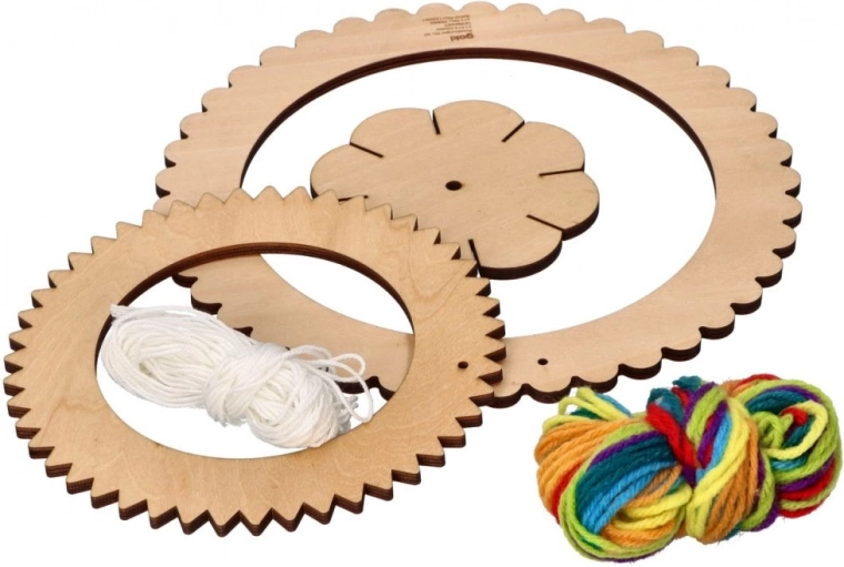 Bastidores de madera resistentes para un tejido uniformemente bello