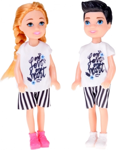 Dos figuras y asientos seguros