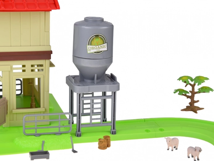 Silo para pienso con función de vertido