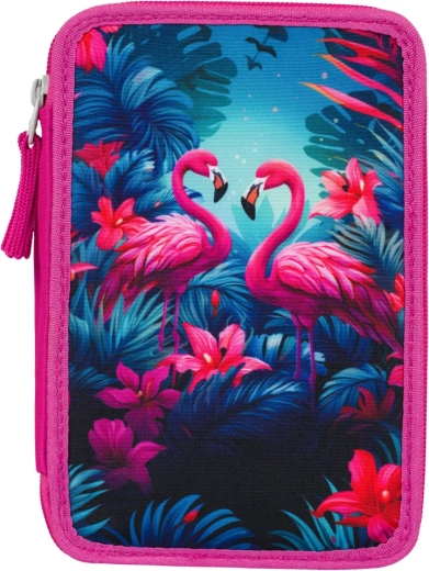 Diseño elegante con flamencos