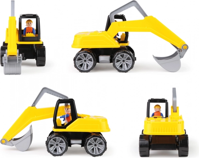 Brazo y cucharón totalmente mecánicos