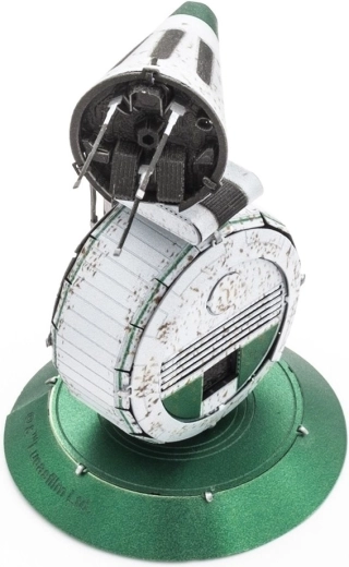 Piezas metálicas grabadas con láser