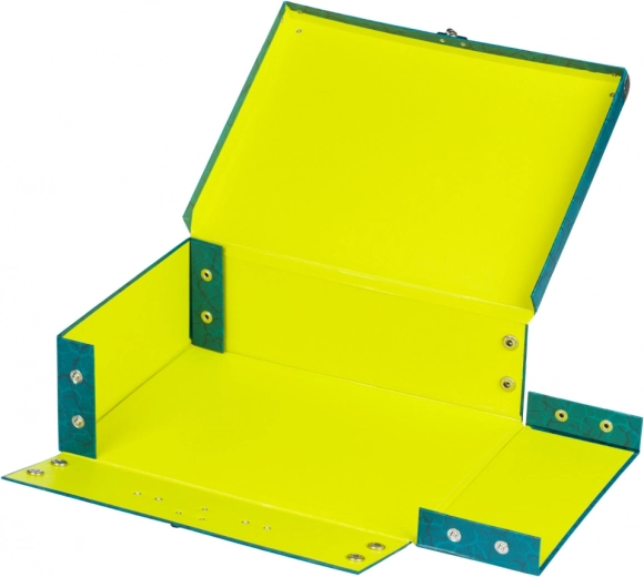 Estructura plegable con corchetes