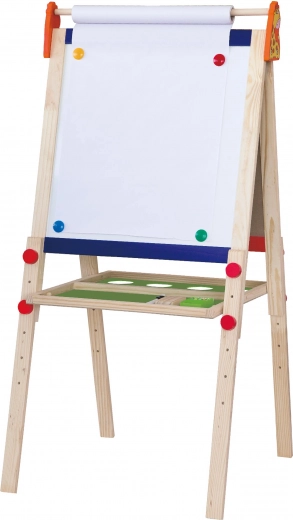 Rollo de papel e imanes para dibujar sobre papel