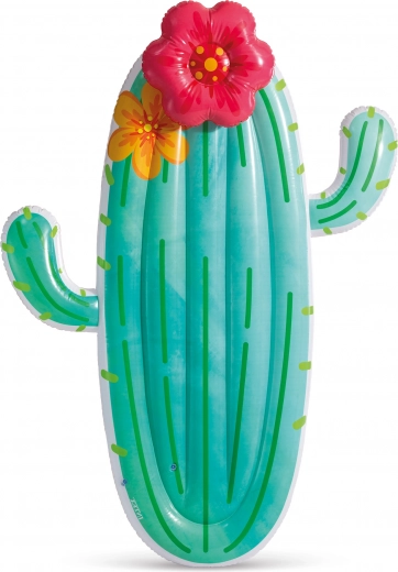 Divertido diseño de cactus con flor