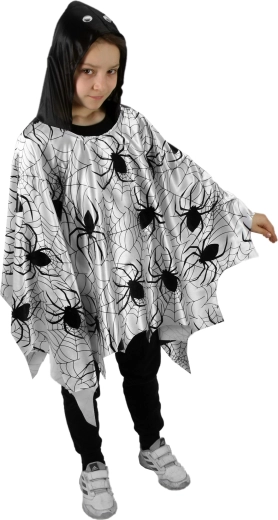 Corte tipo poncho cómodo para un pequeño monstruito