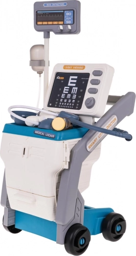 Panel de ECG realista con sonidos y rayos X