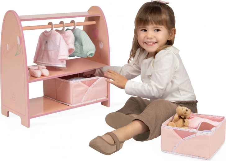 Dos cestas plegables para accesorios