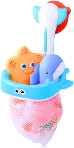 Red con ventosa y efecto de canasta