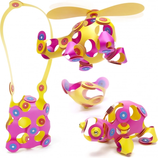 Creatividad sin límites: construye animalitos y helicópteros