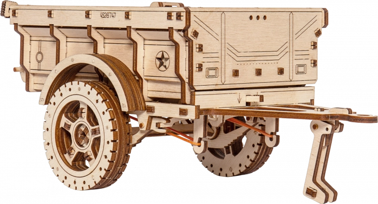 Detalles realistas y acople al Jeep 4x4
