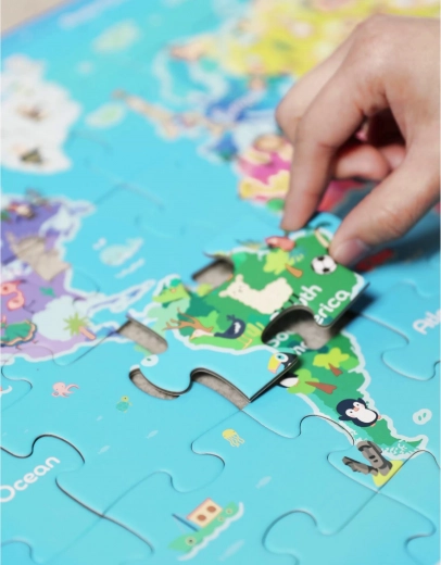 Aprendizaje divertido de geografía