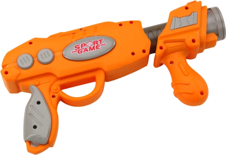 Pistola segura con bolas suaves