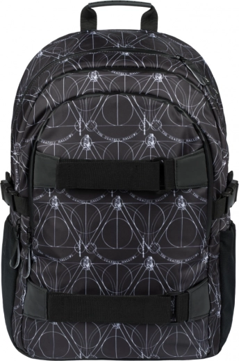 Mochila con estilo y correas para monopatín