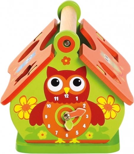Aprender la hora con un búho alegre