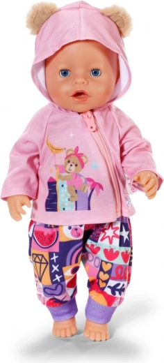 Sudadera rosa con capucha y orejitas