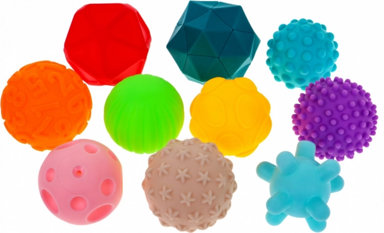 Texturas variadas para una fuerte estimulación sensorial