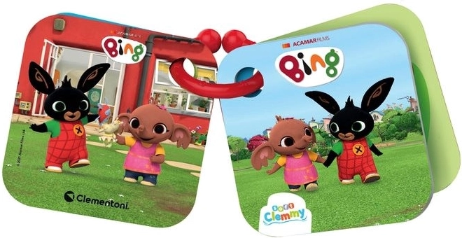 Librito resistente con aro para colgar