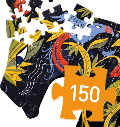 150 piezas con póster a tamaño real