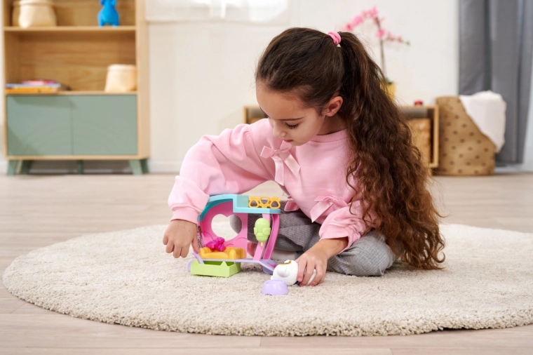 Casita interactiva llena de detalles