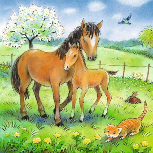 Encantadores animales de granja